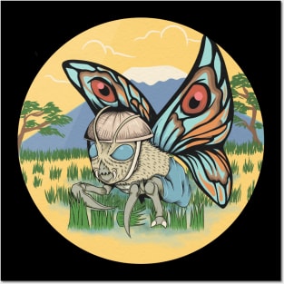 mothra Posters and Art